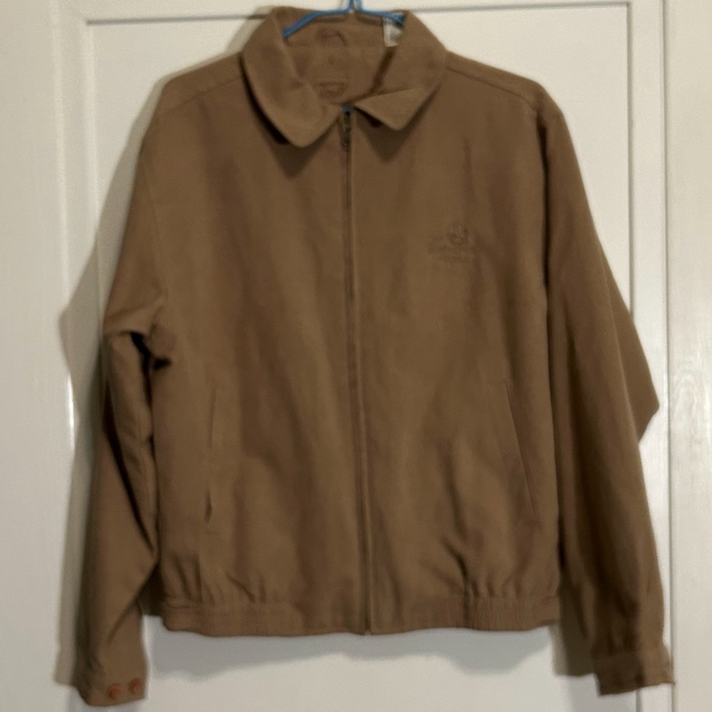 TAIL Woman’s Golf “The Experience at Koele” Suede-look Jacket Size Small